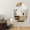 XL Round/Arched/Square Metal Frame Mirror Industrial Wall Vanity Makeup Bathroom