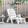 Single/Pair Sun Lounger Reclining Chairs Beds Recliner Sunlounger Sunbed Plastic