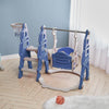 Kids Slide Toddler Climber Swing Set Basketball Playground Toy Indoor & Outdoor