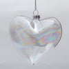 5-50x Iridescent Glass Wedding Baubles Balls Fillable Tree Ornaments