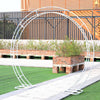 Round/Oval/Square Wedding Arch Stand Birthday Party Backdrop Flower Balloon Deco