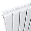 Vertical Radiator Flat Panel Tall Upright Rad 1800 Anthracite White Black Double