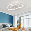 Modern LED Ceiling Fan with Light Dimmable Bedroom Living Room Cloud Fan Lamp UK