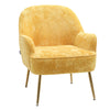 Velvet Scallop Shell Back Tub Chair Armchair Dressing Sofa Stool Bedroom Lounge