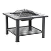 Outdoor Firepit Fire Bowl BBQ Grill Garden Table Stove Patio Barbecue Brazier