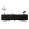 Modern TV Cabinet TV Stand with 2 Storage Sideboard TV Furniture Living Room