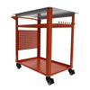 36*24*36 in Welding Table 600lbs Load Capacity Steel Welding Workbench on Wheels