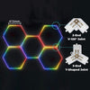 Hexagon LED Lighting Car Detail Garage Workshop Retail Light Honeycomb Hex-Barbe