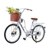 24/26inch Wheels Adult City Bike Vintage Women Bicycle 7 Speed lady Cycle Basket