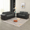 Luxury 2, 3 Seater Linen Fabric Couch Sofa Chaise Living Room Furniture