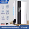 2.5L Dehumidifier Portable Quiet Home Air Dryer For Mould Moisture Damp Remote