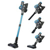 6 in 1 Vacuum upright cleaner, Pet and allergy Vacuum Cleaner,Blue,Rechargeable
