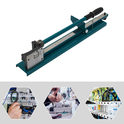 Manual DIN Rail Cutter Double Slot Steel and Aluminum Rail Cutting Machine DC-35