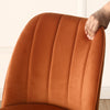 Set of 2,4,6 Velvet Suede Dining Chairs Upholstered seat Ergnomic with Metal Leg