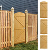 Privacy Wooden Garden Gate Pedestrian Fence Gate Porch Decorative Fence Panel