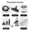 18000PA 20L Vacuum Cleaner Wet and Dry Bagless Cylinder Powerful Compact 3 In1