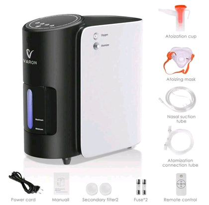 7L/min Portable Oxygen Air Flow 95% Purifier Machine Battery Smart UK Home Use