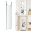 Full Length Mirror over the Door Wall Mirror Metal Frame Bedroom Hanging Mirrors