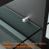 Black TV Stand Unit Cabinet Modern High Gloss Drawers 160cm with RGB LED Light