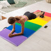 Lightweight PU Leather Exercise Mat for Yoga-Colorful