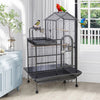 Extra Large Rolling Bird Parrot Cage Play Stand Parakeet Cockatiel Canary Aviary