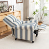 Recliner Chair Sofa Adjustable Linen Relining Armchair Living Room Home Theater