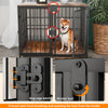 XXL Wooden Dog Crate Indoor Aesthetic Puppy Kennel Cage Pet House Nesting Hutch