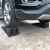 2Pcs 5Ton Car Ramps Heavy Duty Black Low Clearance Vehicle Van Scooter Lift Ramp