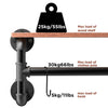 Industrial Pipe Clothes Rack Rail Closet Wall Hanging Rod Bar with Shelf