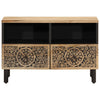 TV Cabinet Stand Entertainment Centre Media Unit Solid Wood Mango
