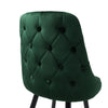 Pair Barstools Soft Upholstered Seat Kitchen Breakfast Counter Bar Stool Chair