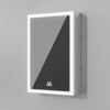 Double-side LED Illuminated Bathroom Mirror Cabinet Storage Shelf Anti-fog Touch