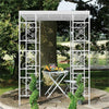 Metal Garden Gazebo Marquee Wedding Party Tent Canopy Sun Shade Shelter