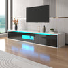180cm Wall Mounted TV Unit Cabinet Floating TV Stand High Gloss LED Lights