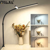 Double Head LED Desk Lamp Architect Desk Lamp 24W Bright Dimmable Eye-Care Zuca