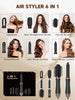 Magic Air Styler 6 in 1 Hair Styler, Hot Air Styler Set for Styling, Blow Dryer
