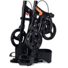 Folding Rollator Walker Aluminium Walking Mobility Aid Lightweight With 4 Wheels