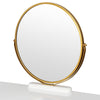 White Dressing Table Vanity Makeup Desk Set w/ Round Mirror Stool Drawer Bedroom