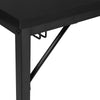 Breakfast Bar Table with 2 Glass holders 2 hooks Kitchen Long Dining High Table