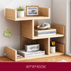 2/3 Layer Study Bedroom Wooden Desktop Bookcase Storage Rack Shelving Holder UK