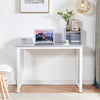 Modern Grey Computer Table Study Desk PC Laptop Table Workstation Home Office