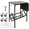 Record Player , Turntable Stand Vinyl Albums Storage Organizer Table with Wheels
