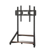 Large Rolling Floor TV Stand Wheels TV Cart for 40-75" Office Conference Lecture