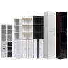 Modern Bathroom Tall Cabinet with Storage Shelf&Door Corner Shelf Bookshelf