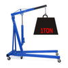 2 Ton Tonne Engine Motor Crane Hydraulic Folding Hoist Lift Workshop Equipment