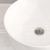 Round Ceramic Basin Sink Cloakroom Hand Wash Counter Top Washing Bowl Bathroom