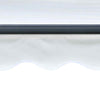 Manual Retractable Awning with LED 400x300 cm Cream