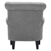 Classical Luxury Tufted Chesterfield Chair Wing Back Fireside Armchair Club Sofa