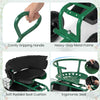 Outdoor Heavy-Duty Gardening Cart w/ 26 cm Tires-Green