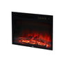 Electric Fireplace Inset Heater Log Effect Led Flame Remote Control Living Room